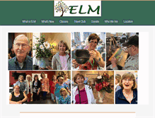 Tablet Screenshot of elmcobb.org